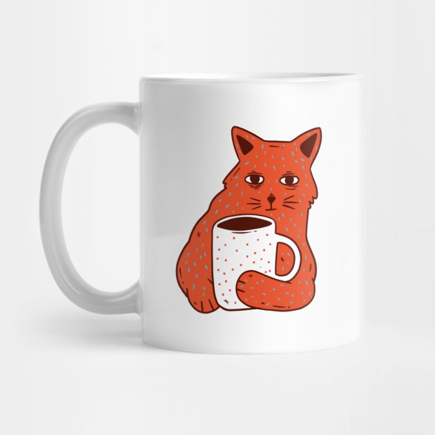 Coffee Cat by LR_Collections